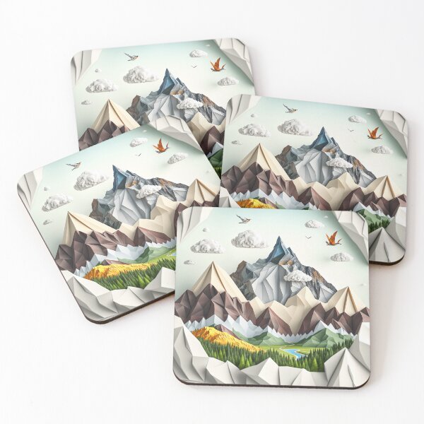 Item preview, Origami mountains designed and sold by Kadhaf.