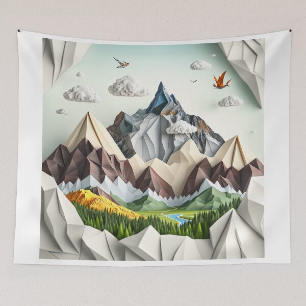 Item preview, Origami mountains designed and sold by Kadhaf.