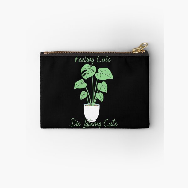 Item preview, Feeling Cute Might Die Later Plant Sticker - Water Resistant - Personalized Gifts - Stickers for Hydroflask - Stickers Laptop designed and sold by Ssimo30.