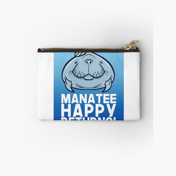 Item preview, Manatee Happy Returns designed and sold by DocHackenbush.