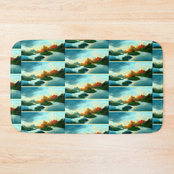 Item preview, River blues designed and sold by Burritoless.