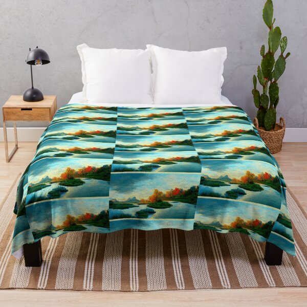 Item preview, River blues designed and sold by Burritoless.