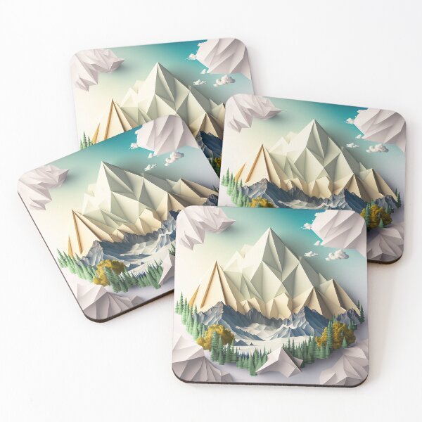 Item preview, Origami mountains designed and sold by Kadhaf.