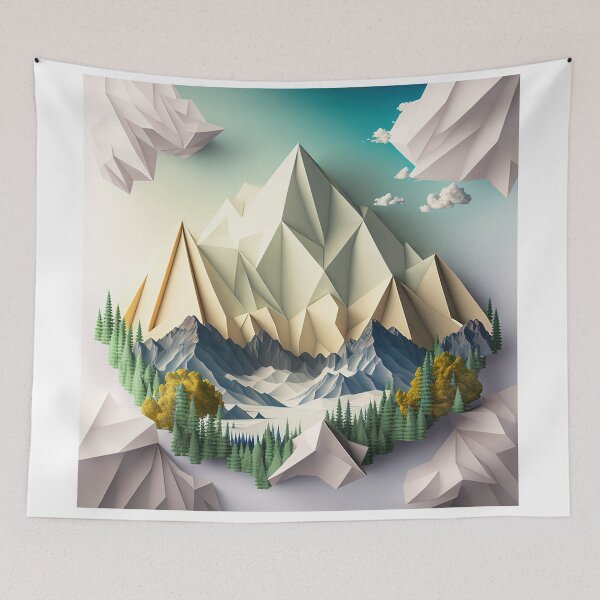 Item preview, Origami mountains designed and sold by Kadhaf.