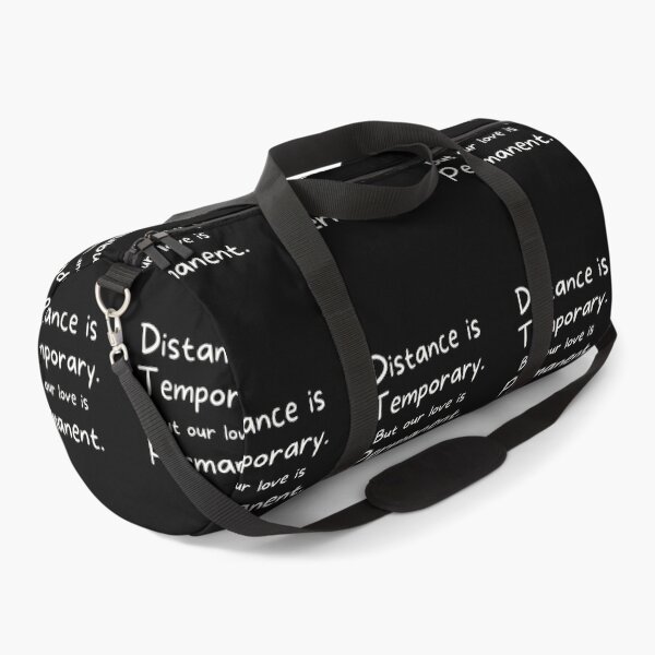 Item preview, Distance Is Temporary But Our Love Is Permanent - Long Distance Relationship - Long Distance Love - Gift for Long Distance Lover designed and sold by ExploreTheStore.