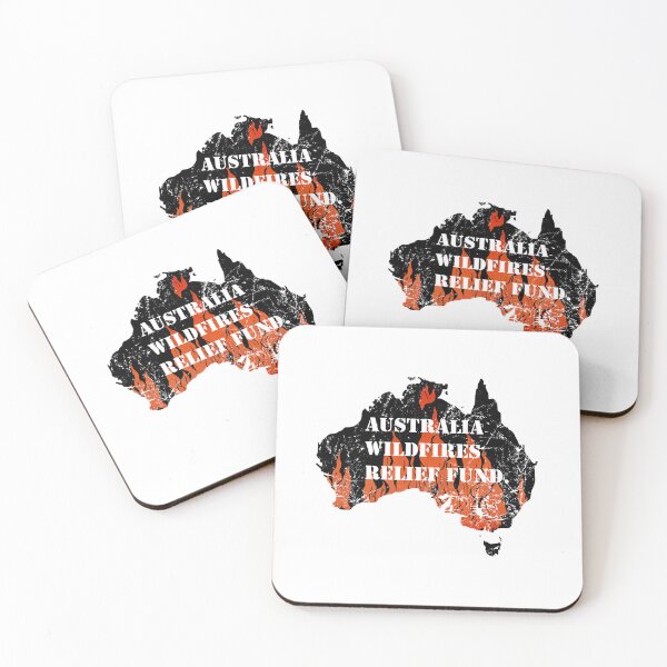 Item preview, Australia Wildfires Relief Fund in White designed and sold by Manoroma.