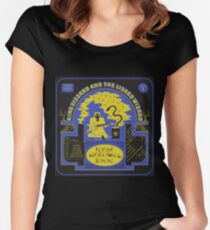 Flying Microtonal Banana Women's Fitted Scoop T-Shirt