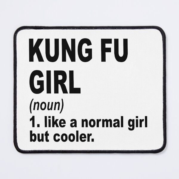 Item preview, Kung fu girl like a normal girl but cooler, Kung fu Girl, Kung fu Mom designed and sold by Dogs Geeky⭐⭐⭐⭐⭐.