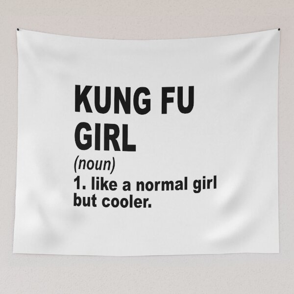 Item preview, Kung fu girl like a normal girl but cooler, Kung fu Girl, Kung fu Mom designed and sold by Dogs Geeky⭐⭐⭐⭐⭐.