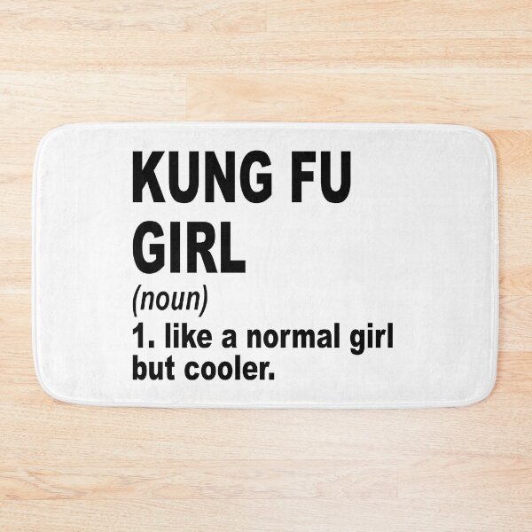 Item preview, Kung fu girl like a normal girl but cooler, Kung fu Girl, Kung fu Mom designed and sold by Dogs Geeky⭐⭐⭐⭐⭐.
