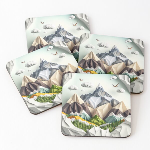 Item preview, Origami mountains designed and sold by Kadhaf.