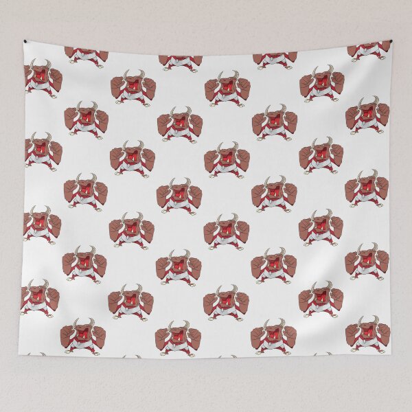 Item preview, Angry Fighter Red Animal Bull Design designed and sold by zoripet Store.