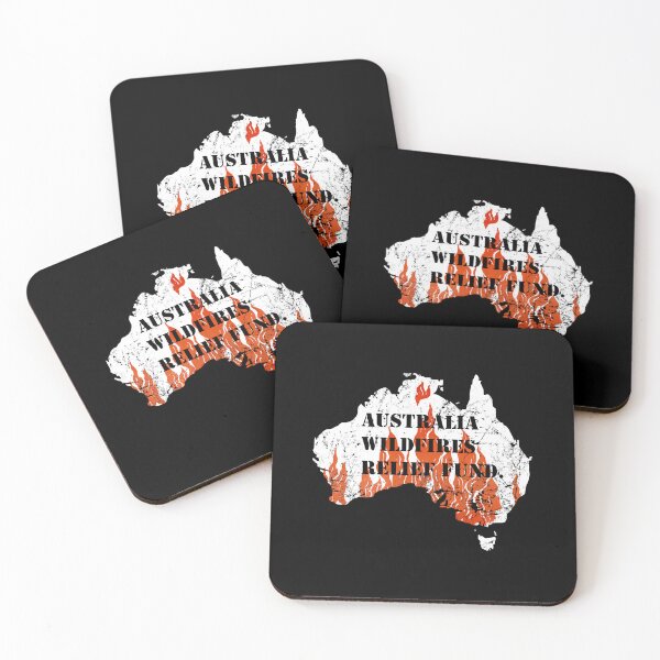 Item preview, Australia Wildfires Relief Fund in Black designed and sold by Manoroma.