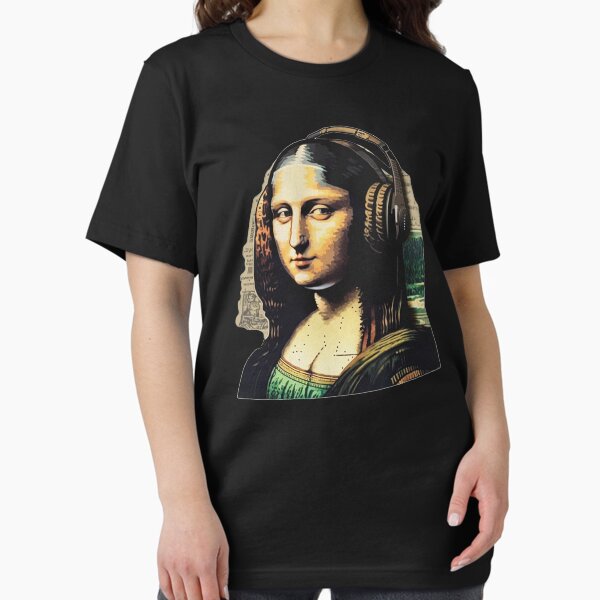 Artikel-Vorschau von Kopfhörer Mona Lisa, designt und verkauft von Fragpop.