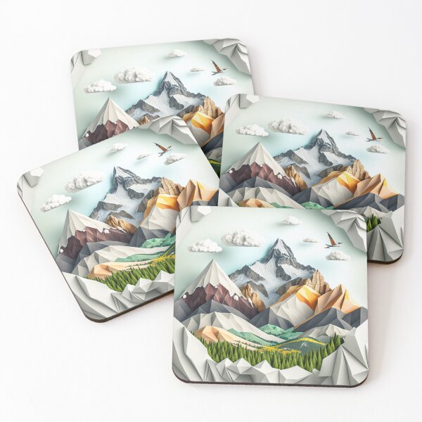 Item preview, Origami mountains designed and sold by Kadhaf.