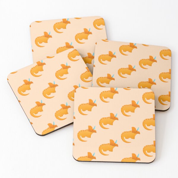 Item preview, orange dinosaur designed and sold by mariajosearva.