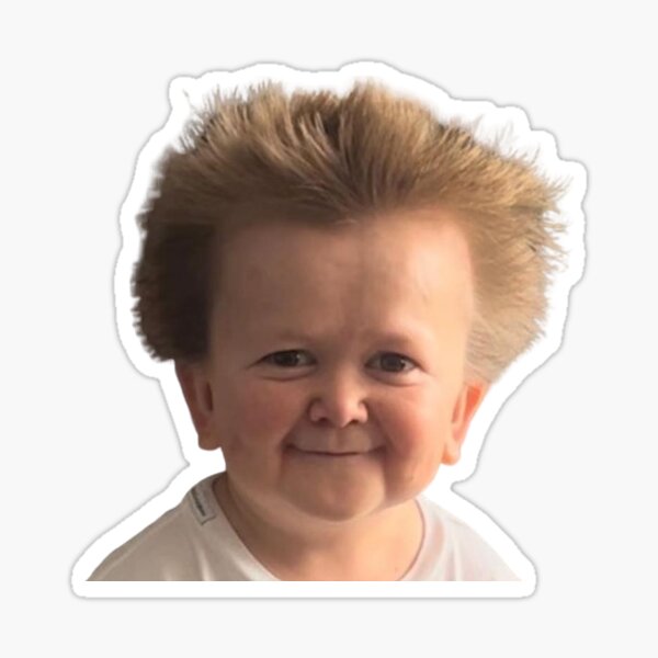 Hasbulla afro Sticker