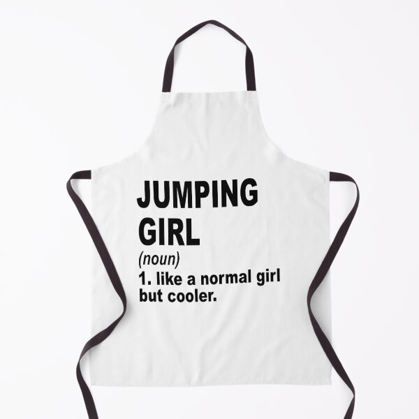 Item preview, jumping girl like a normal girl but cooler, jumping Girl, jumping Mom designed and sold by Dogs Geeky⭐⭐⭐⭐⭐.