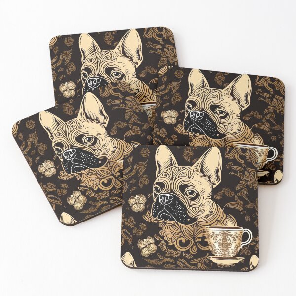 Item preview, French Bull Dog and Coffee Design designed and sold by Juliascutecornr.