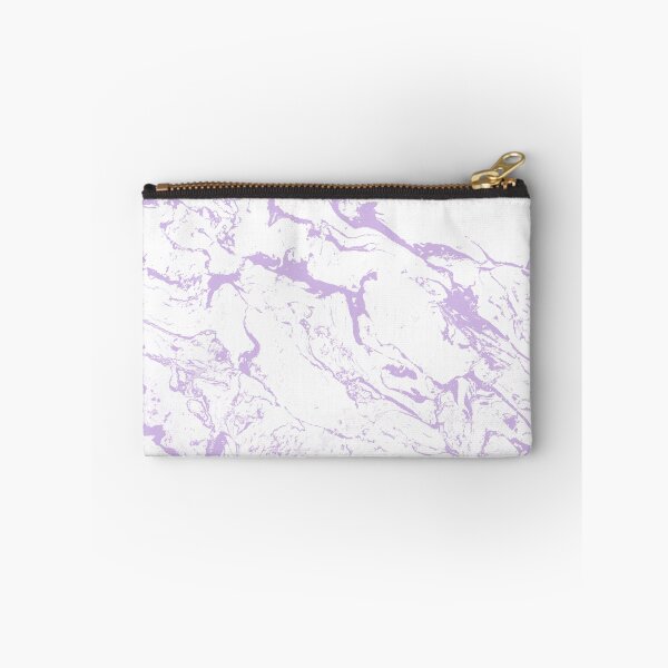 Item preview, Modern trendy white pastel purple lavender marble pattern designed and sold by GirlyTrend.
