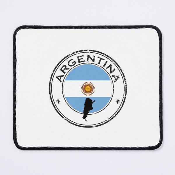 Item preview, Argentina Seal Sticker Round Flag designed and sold by AME ⭐⭐⭐⭐⭐.