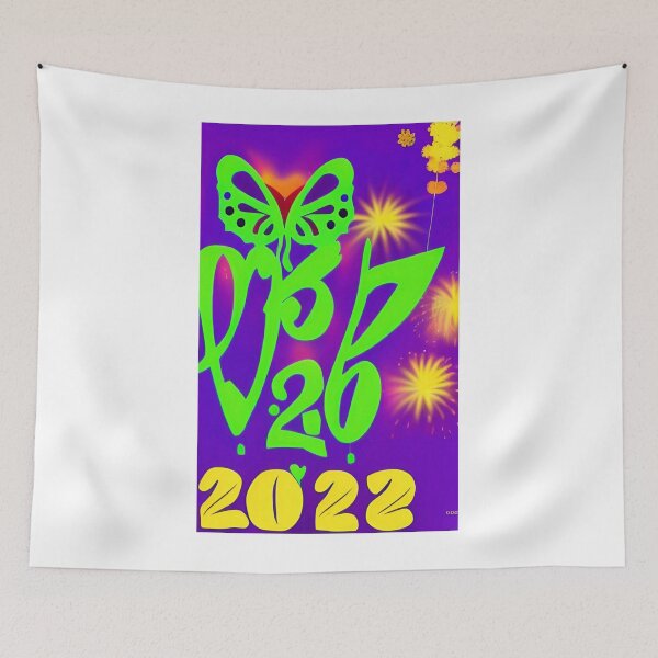 Item preview,  New Year Eve Sticker 2023 designed and sold by SociableAnimals.