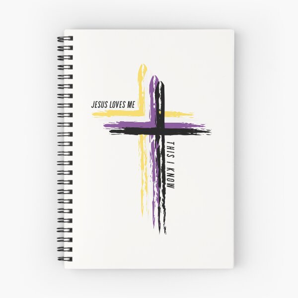 Item preview, Jesus Loves Me - Nonbinary designed and sold by AWorthyLove.