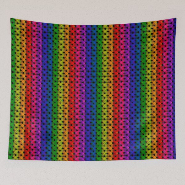 Item preview, Dark rainbow rings designed and sold by IndigoAndSparks.