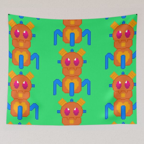 Item preview, cute monster insect pixel art designed and sold by Mirumix9.