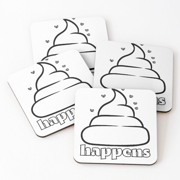 Item preview, Shit Happens Emoji designed and sold by Diamaber.