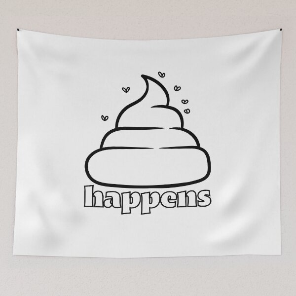 Item preview, Shit Happens Emoji designed and sold by Diamaber.