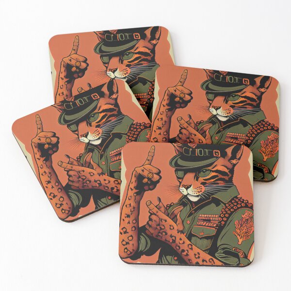 Item preview, Cat Soldier designed and sold by dholzric.