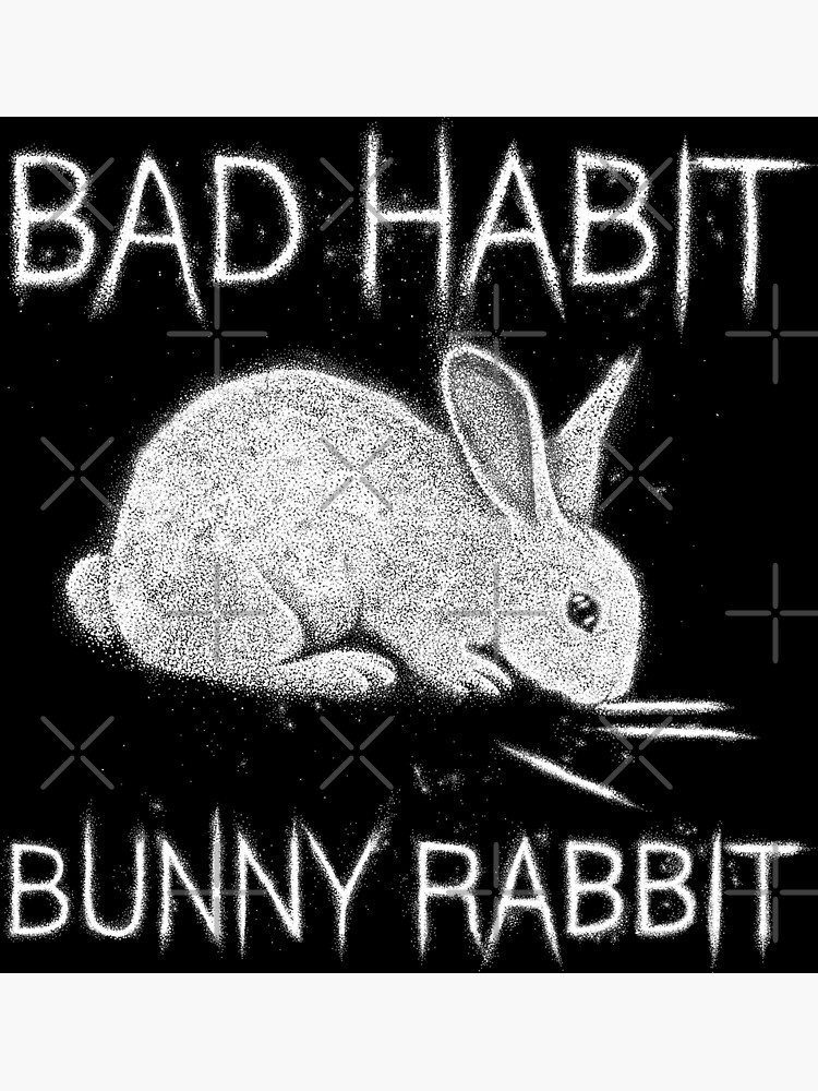 Друг банни. Bad Habit Bunny Rabbit. Pink Rabbit Bad Bad Rabbit игра настольная. Bad Bad Rabbit ответы.