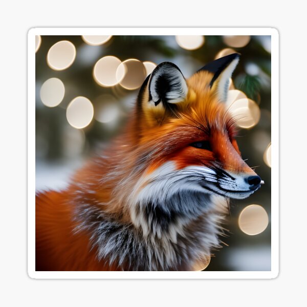 Fluffy Fox  Diamond Painting Bling Art