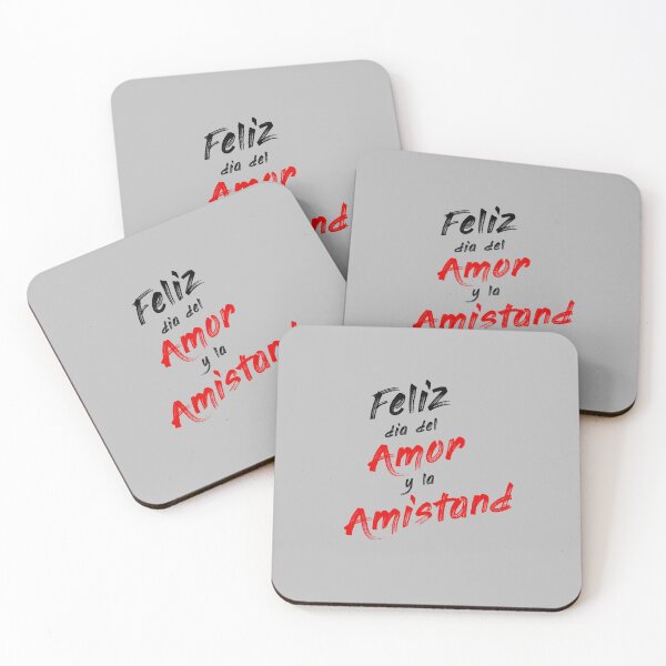 Aperçu de l'œuvre Feliz dia del amor y la amistand - bonne journée d'amour et d'amitié - saint valentin créée et vendue par ALLURE-minimal.
