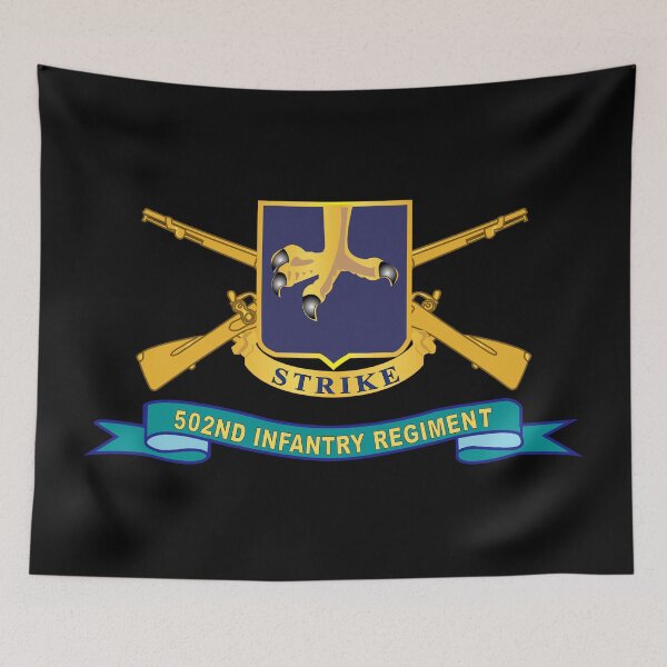 Item preview, Army - 502nd Infantry Regiment - DUI w Br - Ribbon X 300 designed and sold by Military Insignia Products.