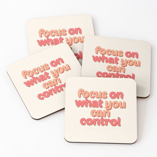 Item preview, Orange Focus On What You Can Control Anxiety designed and sold by dailycake.