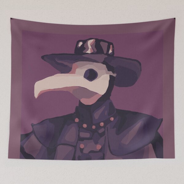 Item preview, Medieval plague doctor designed and sold by shazuliArt.