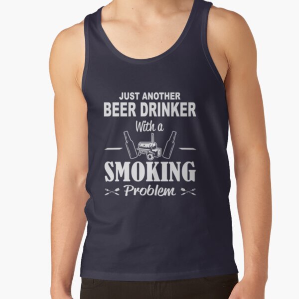 Ave Water Drink Beer Funny Joke Humor Graphic Tank Top