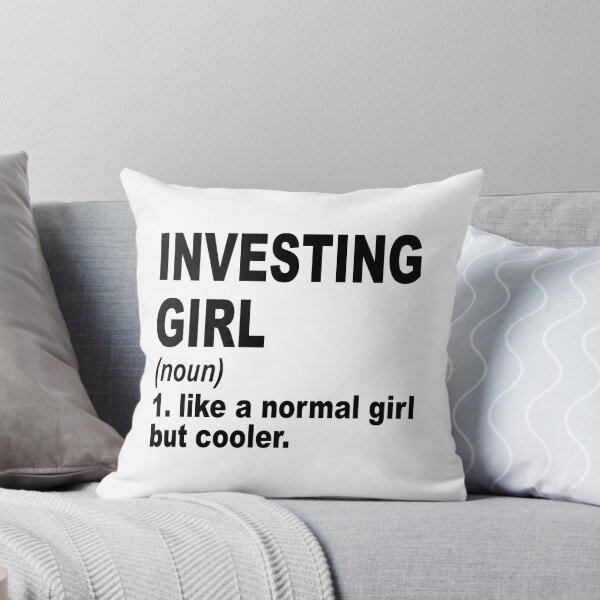 Item preview, Investing girl like a normal girl but cooler, Investing Girl, Investing Mom designed and sold by Dogs Geeky⭐⭐⭐⭐⭐.