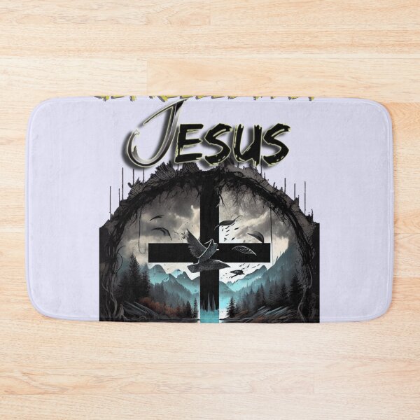 Item preview, Mountains, Lake, and Christian Cross: Outdoor Inspiration - Get Reeled in by Jesus designed and sold by Art4Christ.
