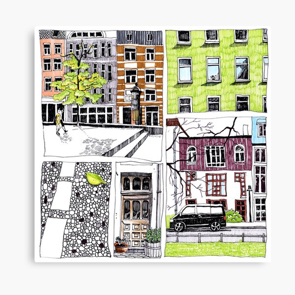 Street Canvas Print