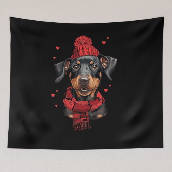 Item preview, black and brown doberman  designed and sold by josephfanous.