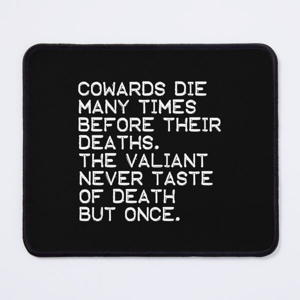 Item preview, Cowards and valiants (white) designed and sold by didijuca.