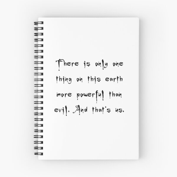 Item preview, More Powerful Than Evil - Buffy the Vampire Slayer Quote, BtVS, 90s, Joss Whedon, Giles designed and sold by S Hazelwood .