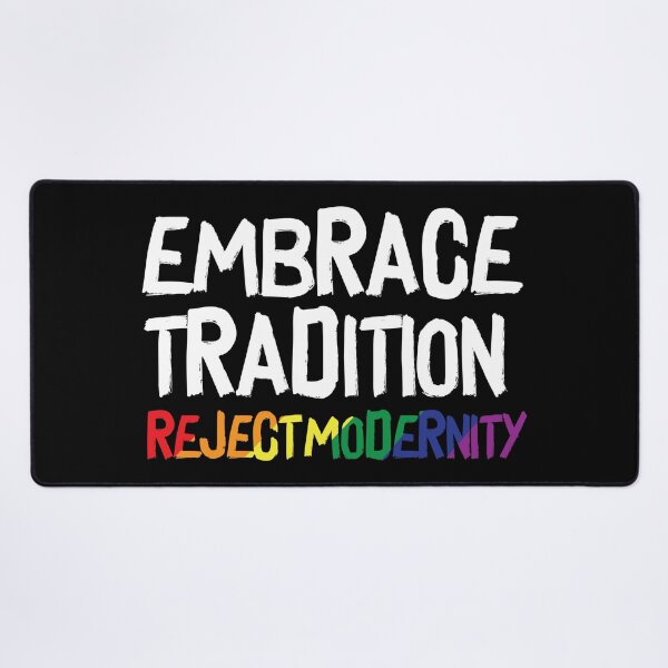 Item preview, Reject modernity embrace tradition designed and sold by Lefteris Betsis.