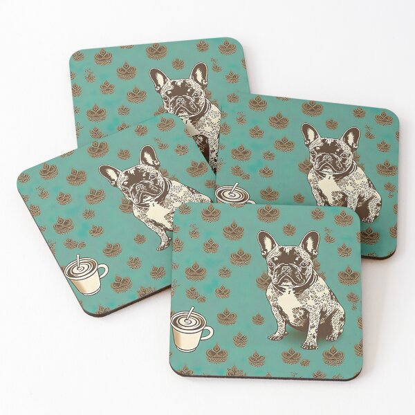 Item preview, Dog and Coffee Design 2 designed and sold by Juliascutecornr.