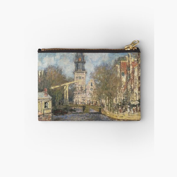 Item preview, Claude Monet, French, 1840-1926 'The Zuiderkerk, Amsterdam (Looking up the Groenburgwal)' designed and sold by Vintage Designs +.