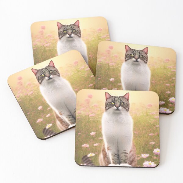 Item preview, Cute dystopian cat designed and sold by Nicolas-T.