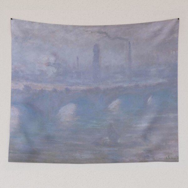 Item preview, Claude Monet, French, 1840-1926 'Waterloo Bridge, Morning Fog' designed and sold by Vintage Designs +.